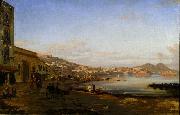 Giacinto Gigante Marina di Posillipo oil painting artist